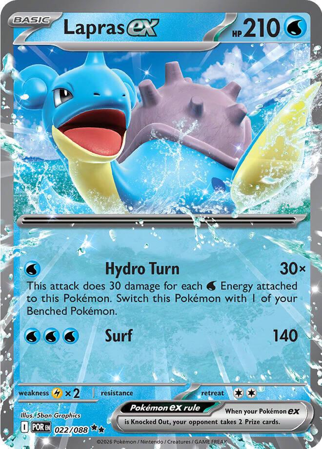 Lapras ex (POR 022)