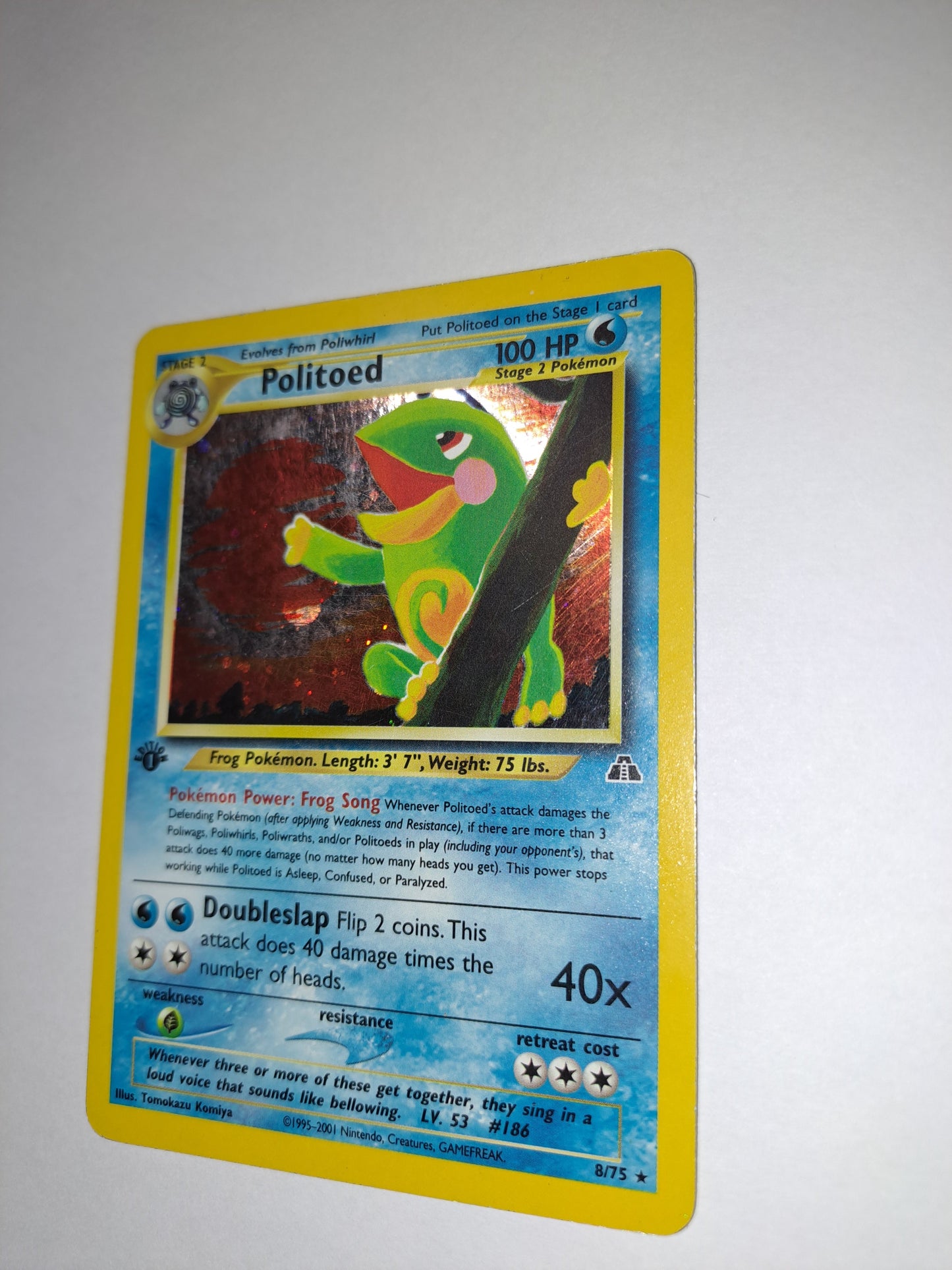 Politoed (NDI 8) 1st Edition PokéLotas