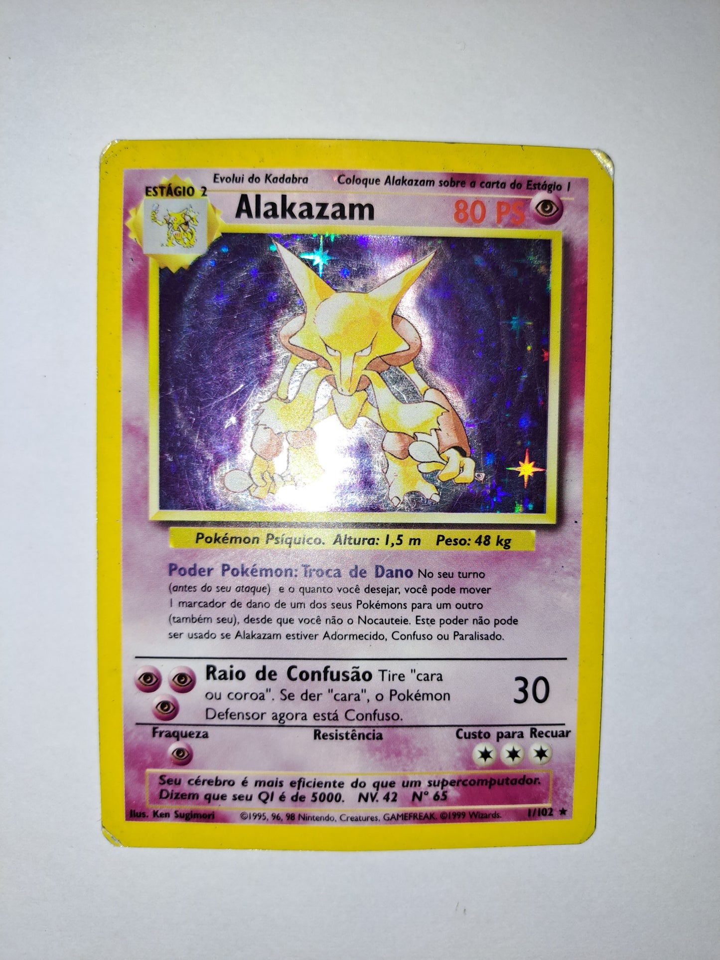 Alakazam (BS 1) - Portuguese