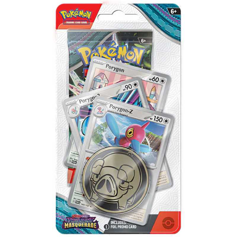 Twilight Masquerade Premium Checklane Blister Porygon PokéLotas