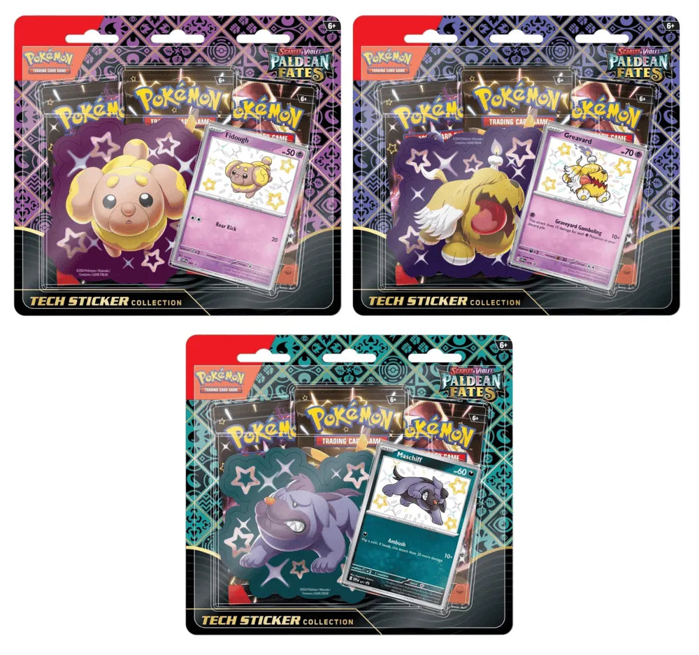 Paldean Fates - Tech Sticker Collection PokéLotas