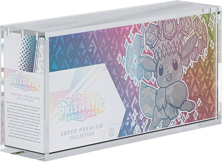 Caixa Acrílica - Prismatic Evolutions SPC PokéLotas