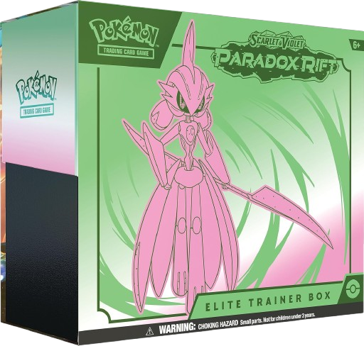 Paradox Rift Iron Valiant Elite Trainer Box PokéLotas