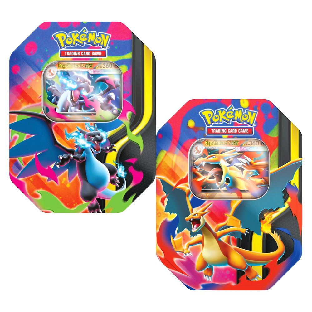Mega Charizard ex Tin PokéLotas