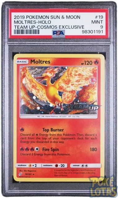 Moltres PSA9 PokéLotas