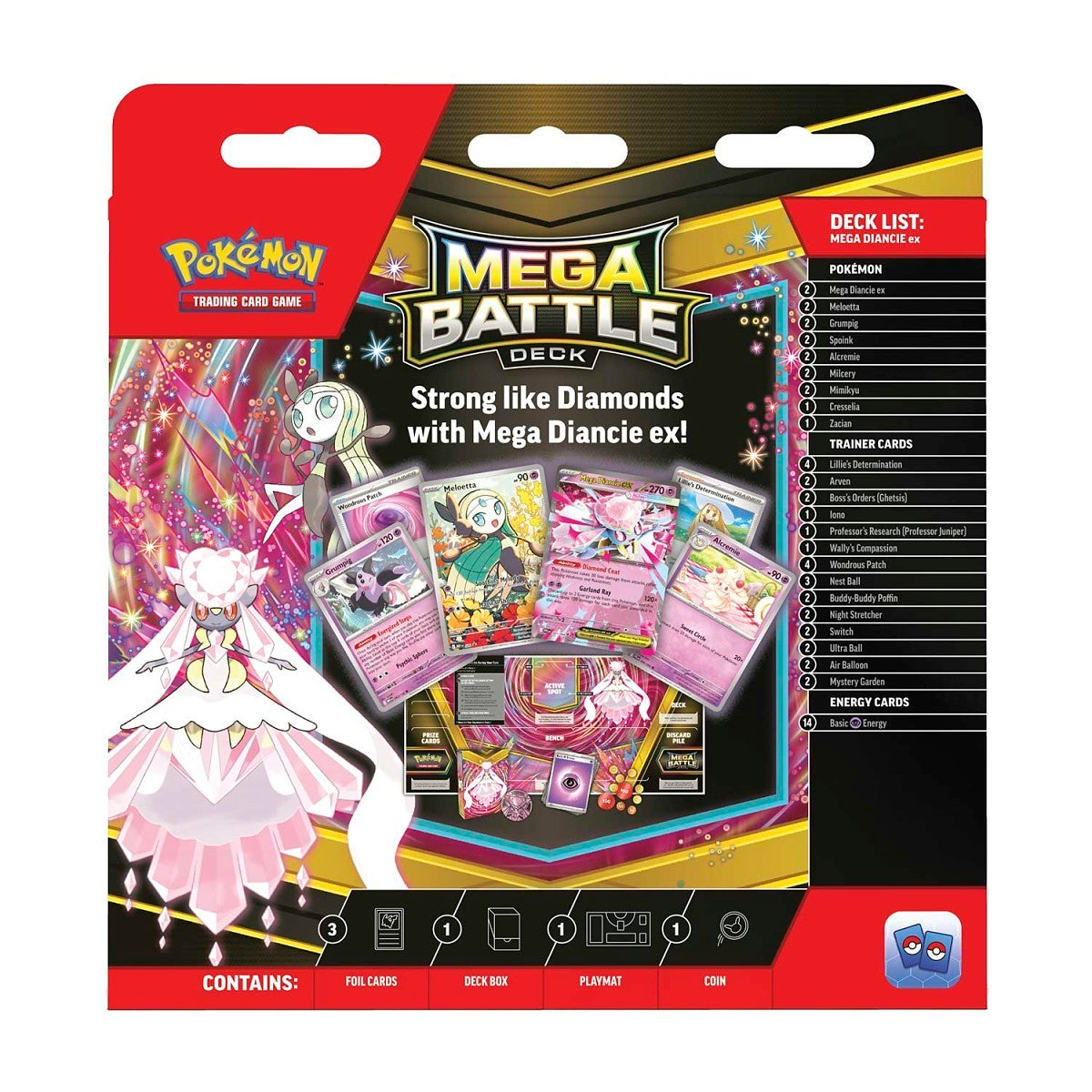Mega Diancie ex Mega Battle Deck PokéLotas