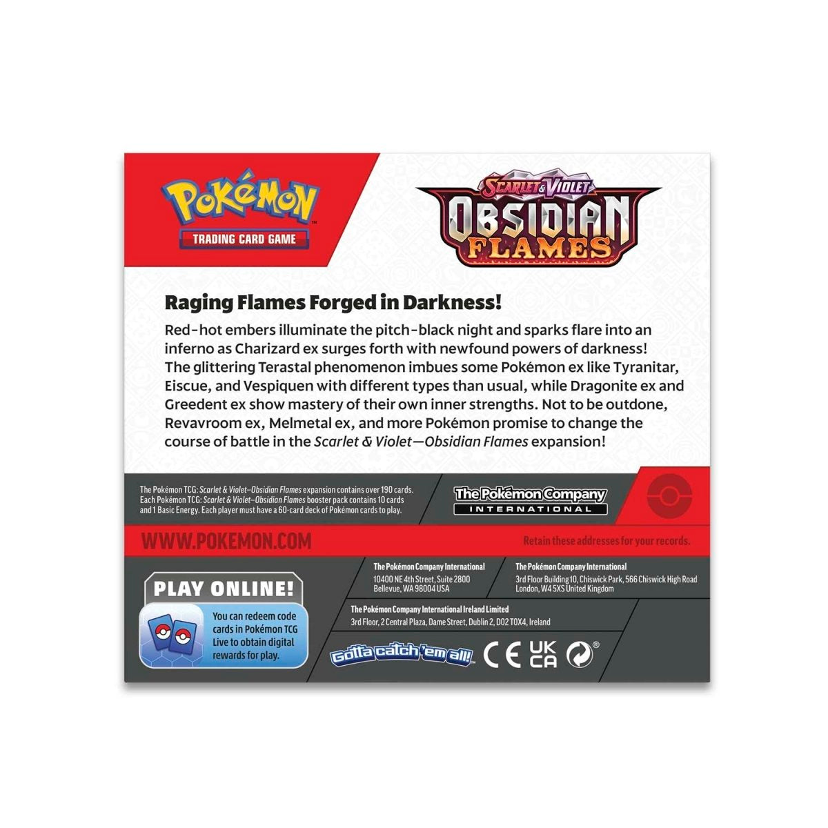 Booster Box Obsidian Flames PokéLotas