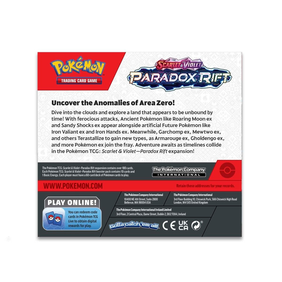 Paradox Rift Booster Box PokéLotas