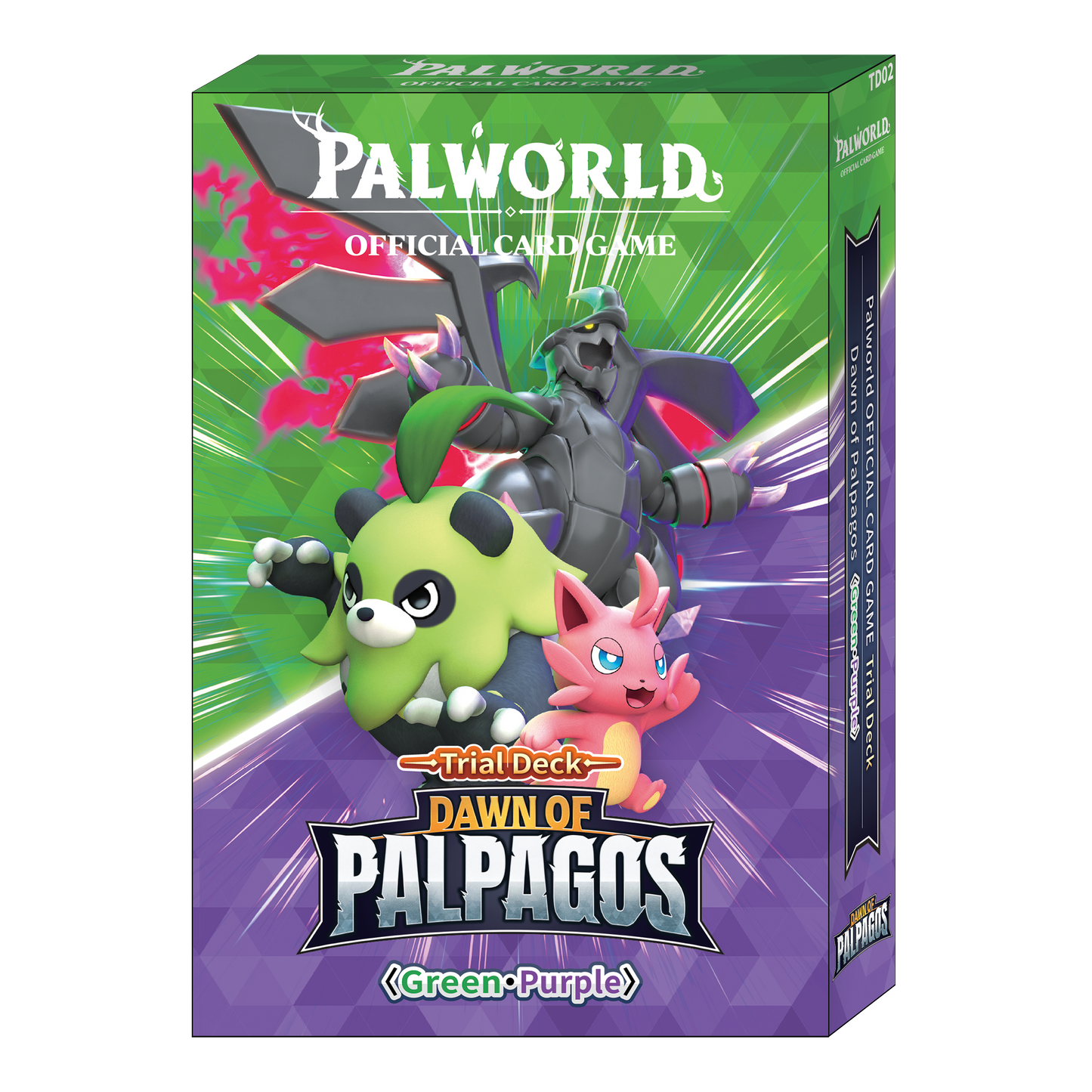 Palworld - Deck Dawn Of Palpagos Green-Purple
