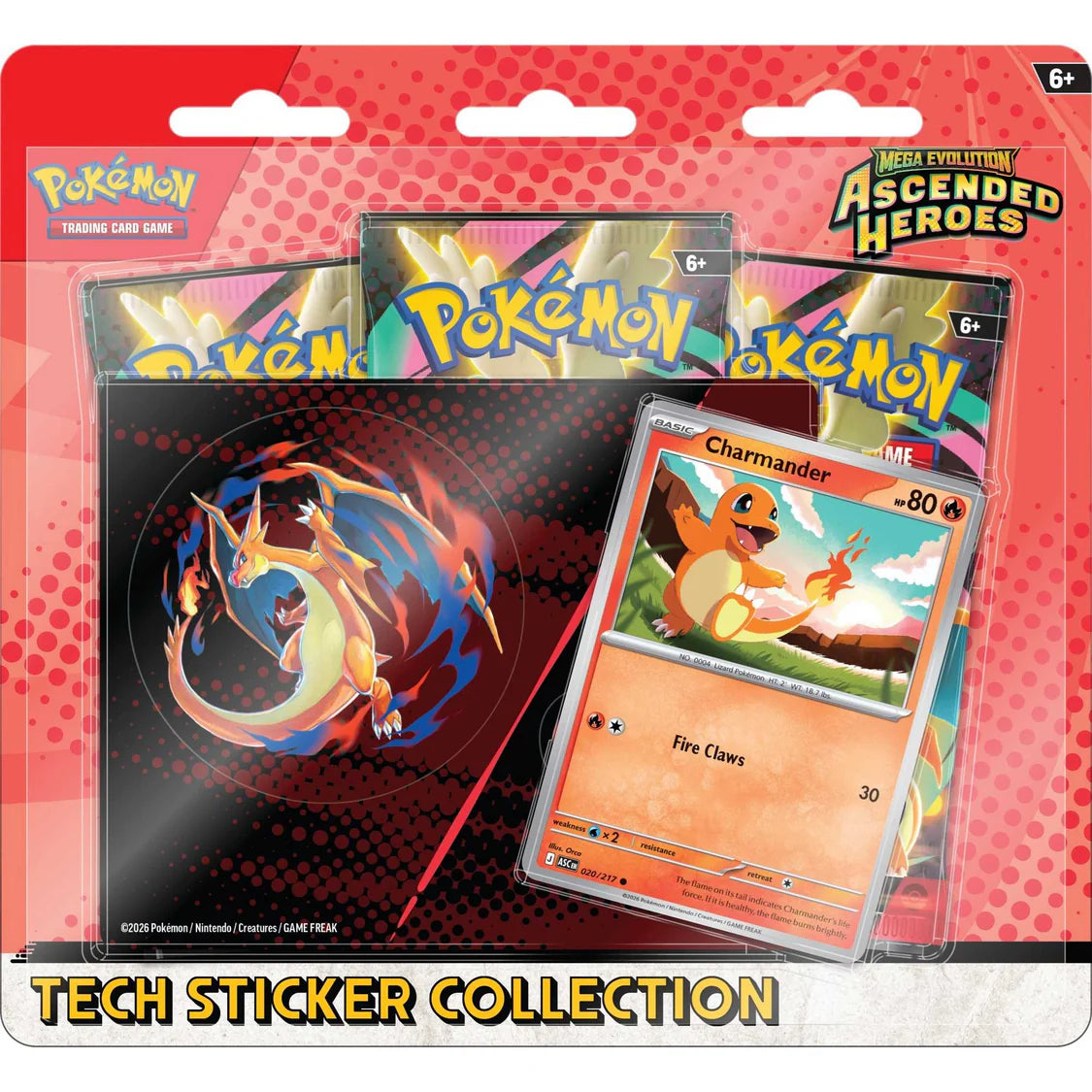 Ascended Heroes Tech Sticker Charmander PokéLotas