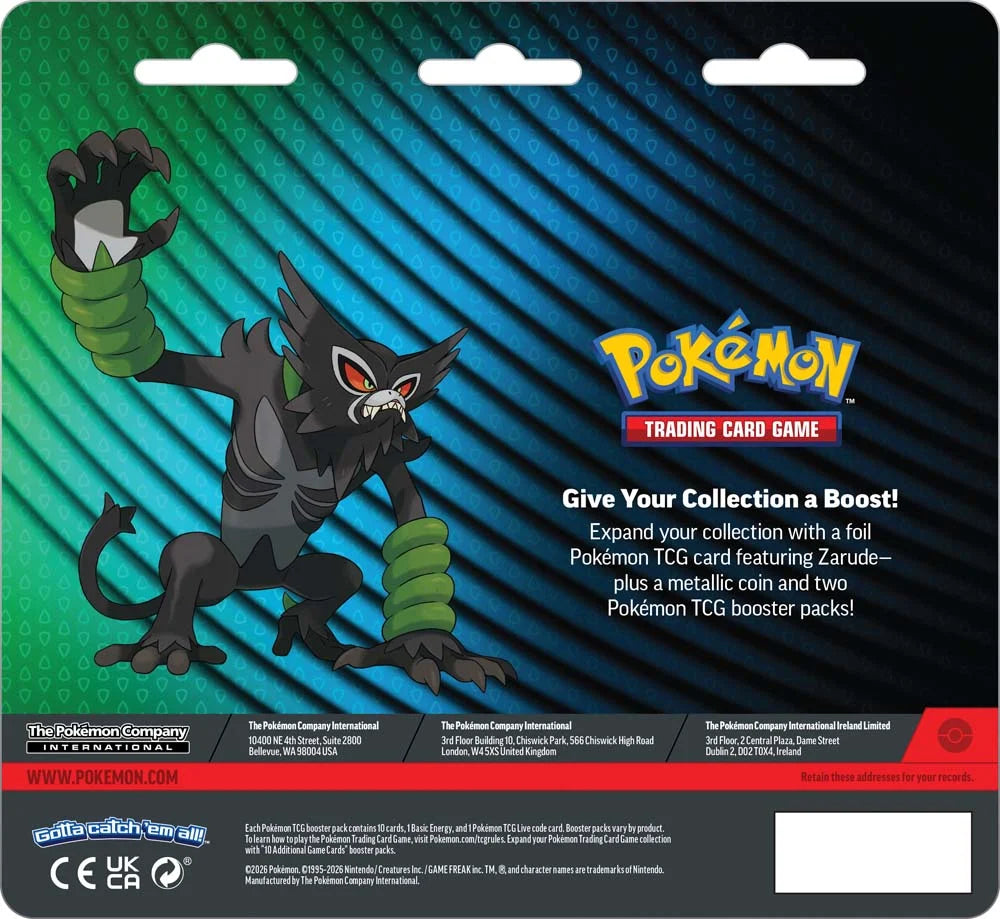 Zarude 2-Pack Blister