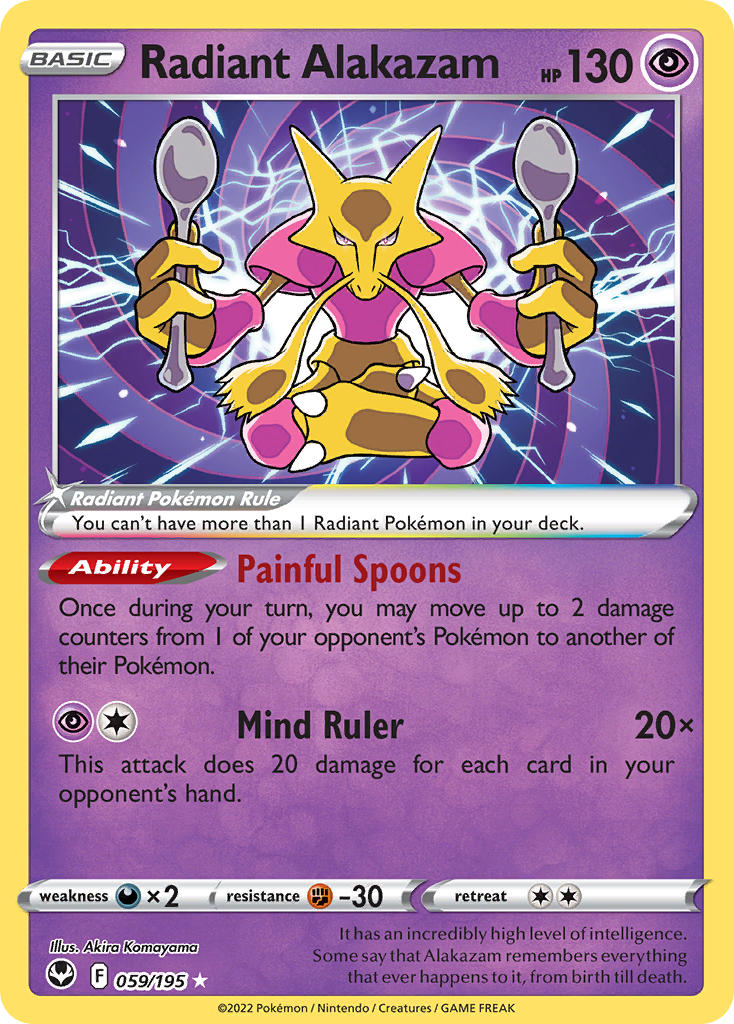 Radiant Alakazam (SIT 059) PokéLotas