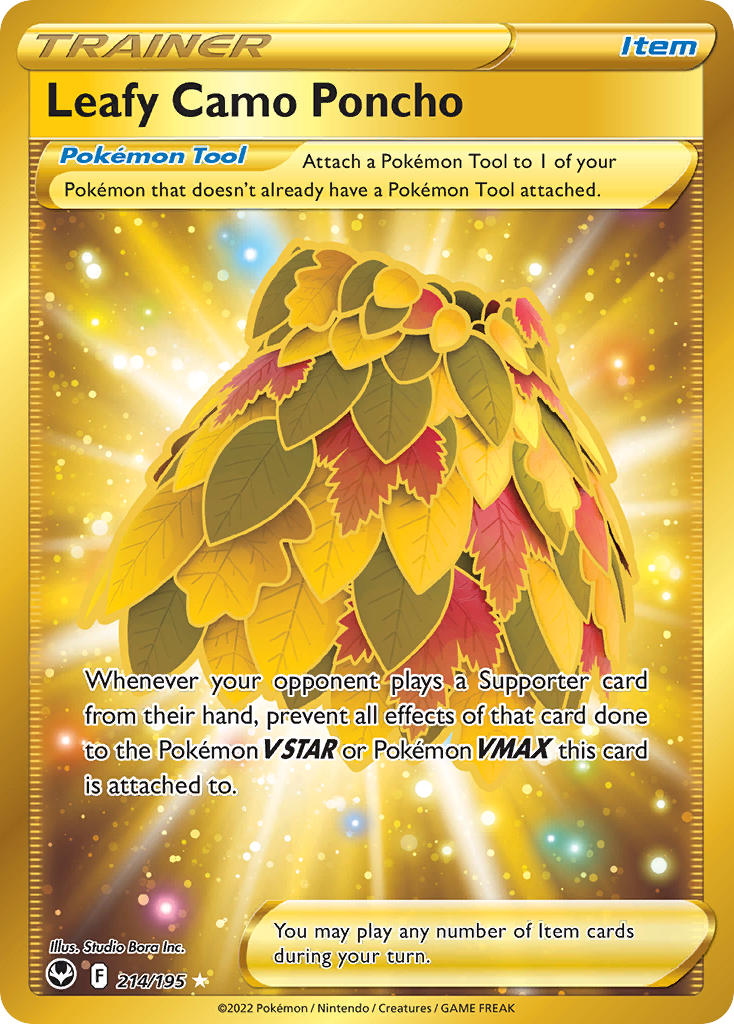 Leafy Camo Poncho (SIT 214) PokéLotas