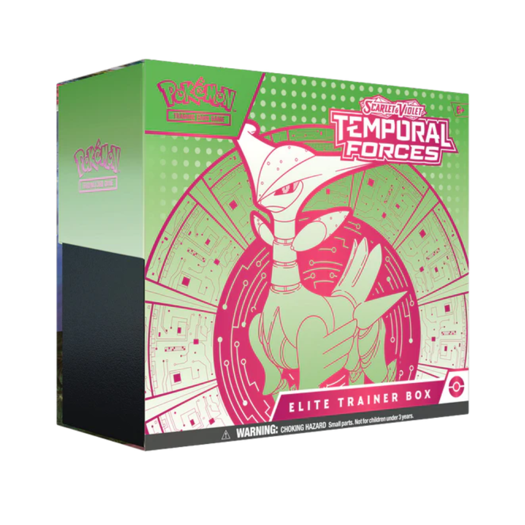 Temporal Forces Iron Leaves Elite Trainer Box PokéLotas