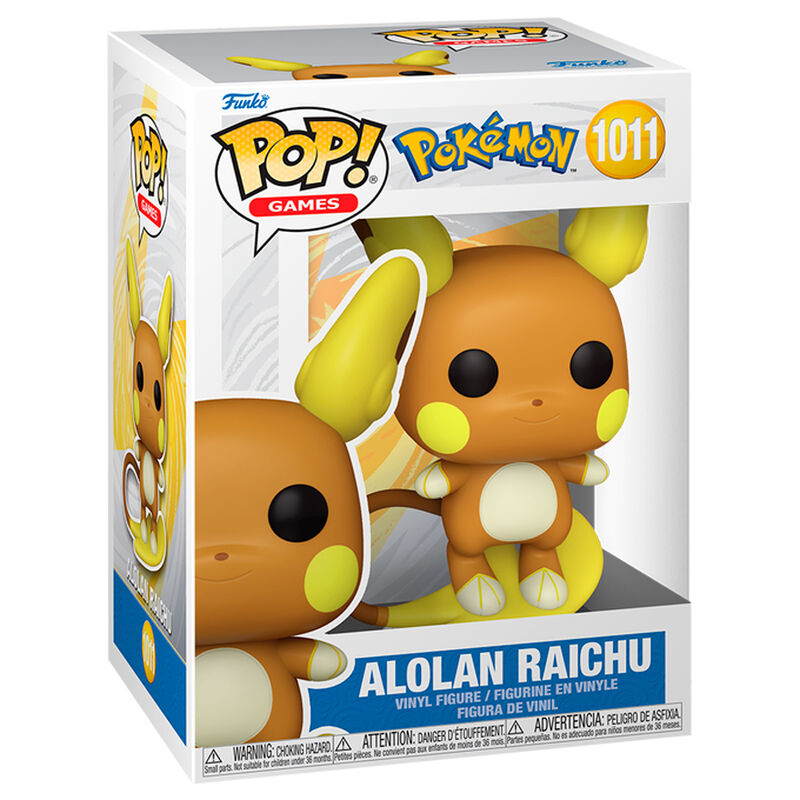 Funko Pop Alolan Raichu PokéLotas