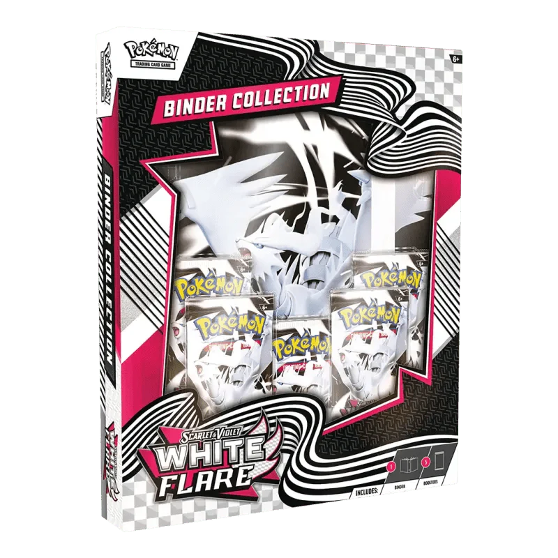 White Flare Binder Collection