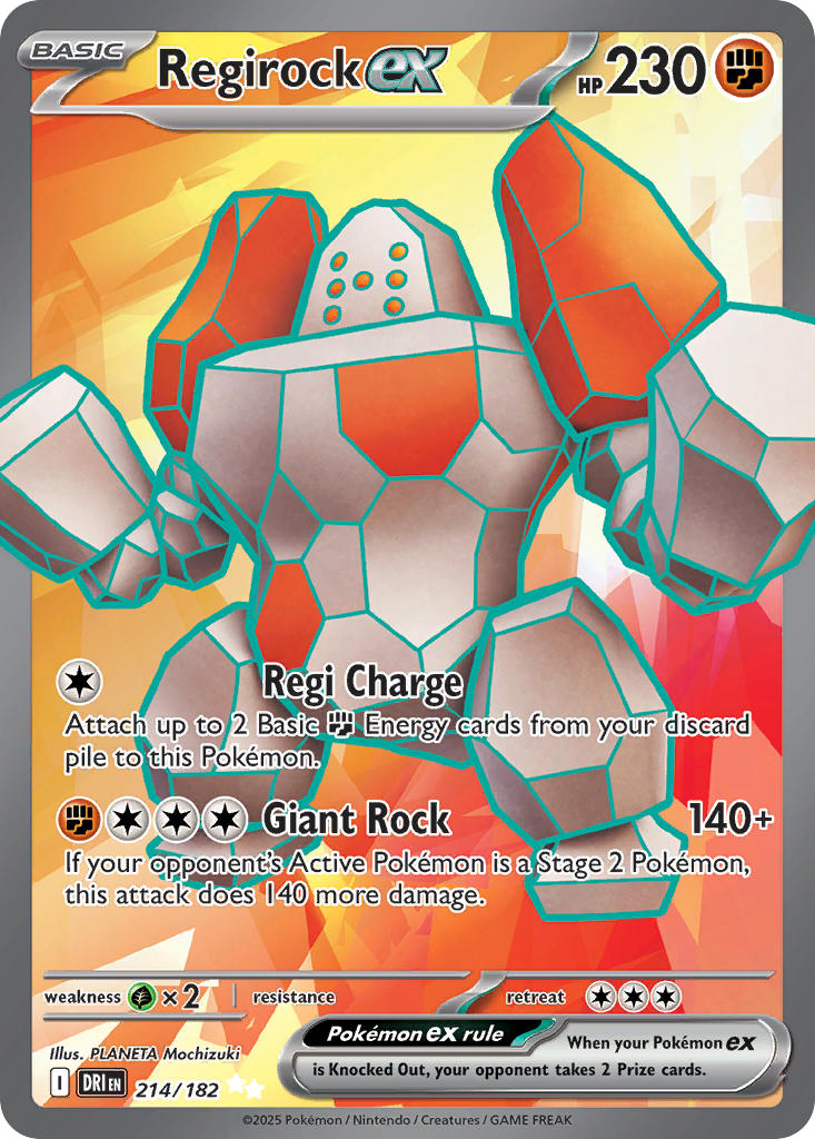 Regirock ex (DRI 214) PokéLotas