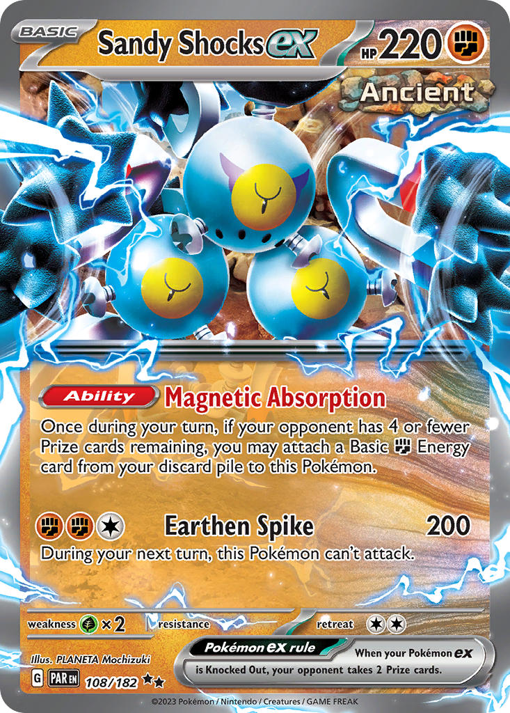 Sandy Shocks ex (PAR 108) PokéLotas
