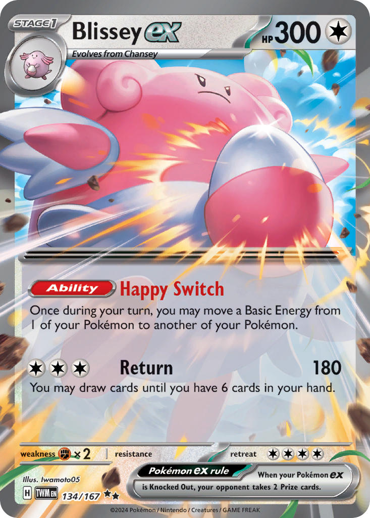 Blissey ex (TWM 134)