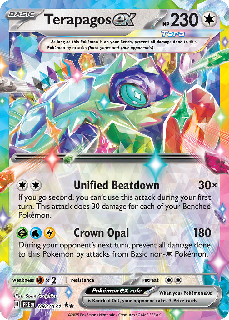 Terapagos ex (PRE 092) Spanish PokéLotas