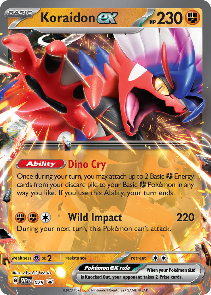 Koraidon ex (SVP 029) PokéLotas