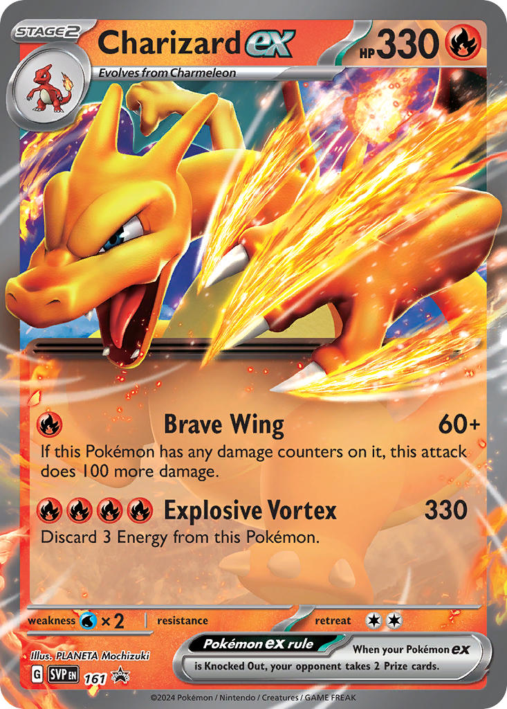 Charizard ex (SVP 161)
