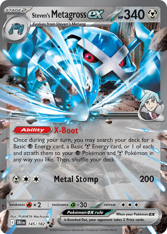Steven's Metagross ex (DRI 145) PokéLotas