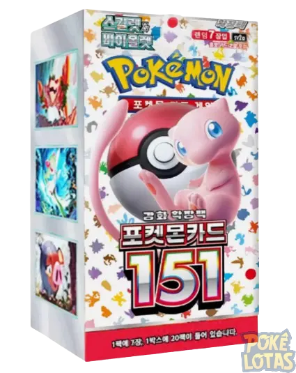 151 Booster Box Coreano PokéLotas