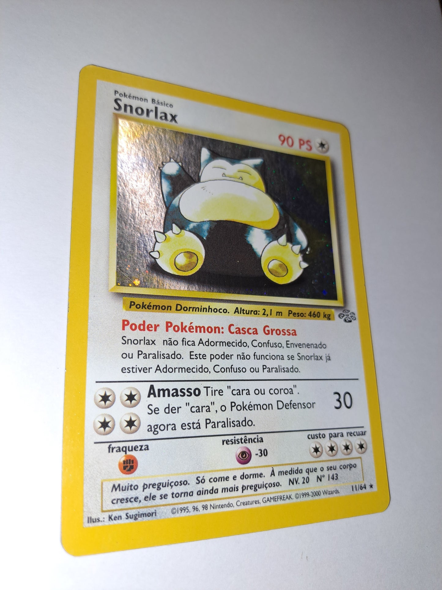 Snorlax (JU 11) - Portuguese PokéLotas