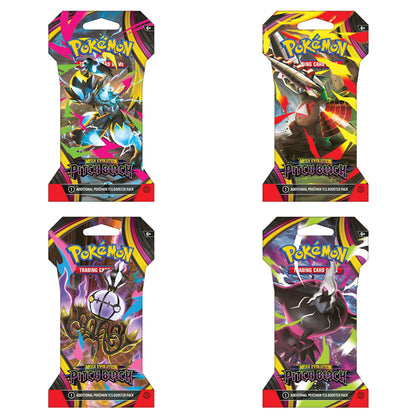 Pitch Black Sleeved Booster