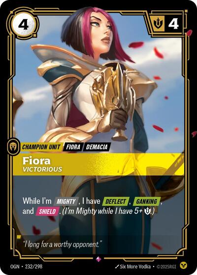 Fiora, Victorious (Chinese) PokéLotas