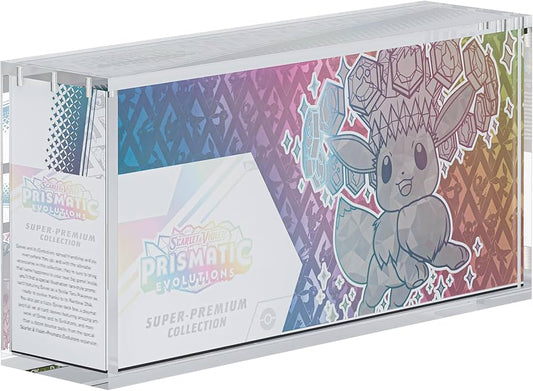 Caixa Acrílica - Prismatic Evolutions SPC PokéLotas