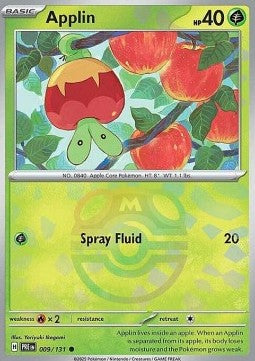 Applin (xPRE 009) PokéLotas