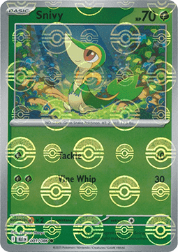 Snivy (xBLK 001) Pokeball PokéLotas