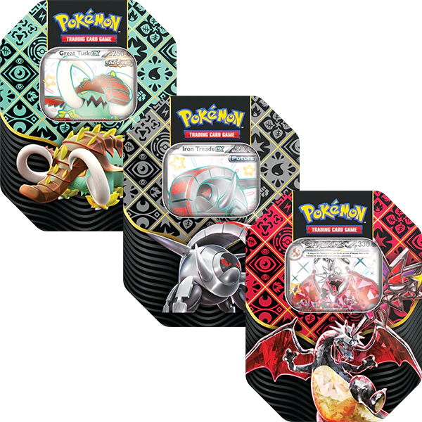 Paldean Fates Tin (3 Unidades)