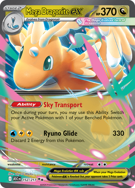 Mega Dragonite ex (ASC 152)