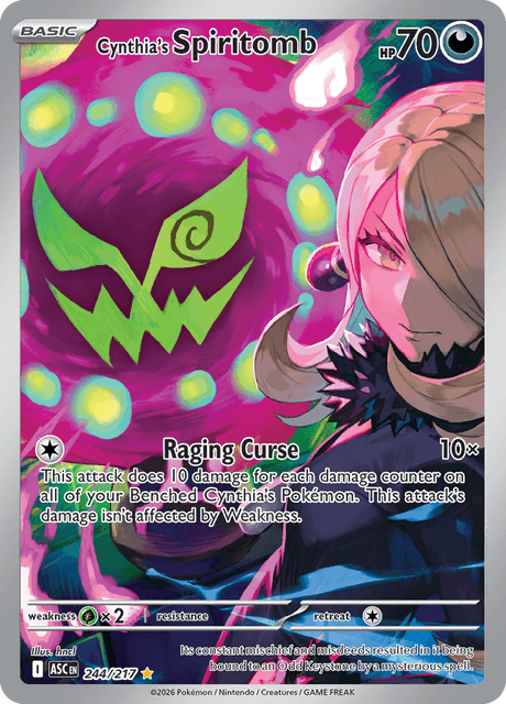 Cynthia's Spiritomb (ASC 244)