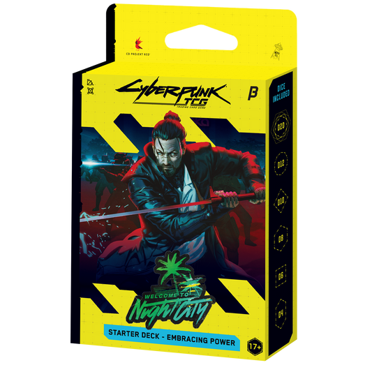 Cyber Punk Starter Deck - Welcome to Night City Beta - Embracing Power