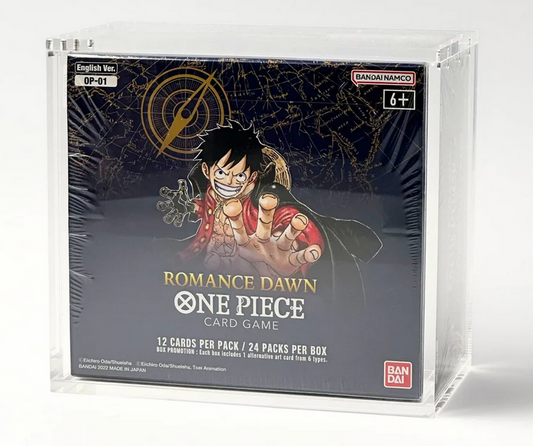 Caixa Acrílica - One Piece Booster Box Original PokéLotas