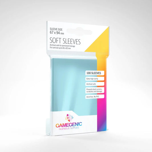 Gamegenic - Soft Sleeves - Clear PokéLotas