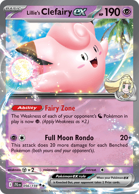 Lillie's Clefairy ex (m2a 060) Japonês PokéLotas
