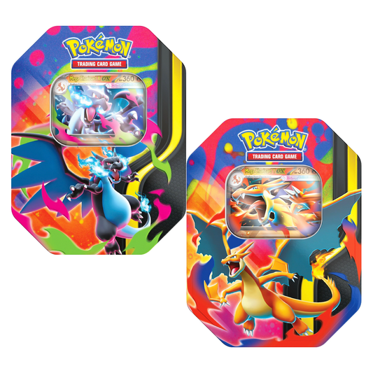 Mega Charizard ex Tin PokéLotas