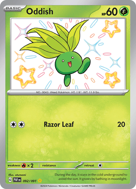 Oddish (PAF 092) Spanish PokéLotas