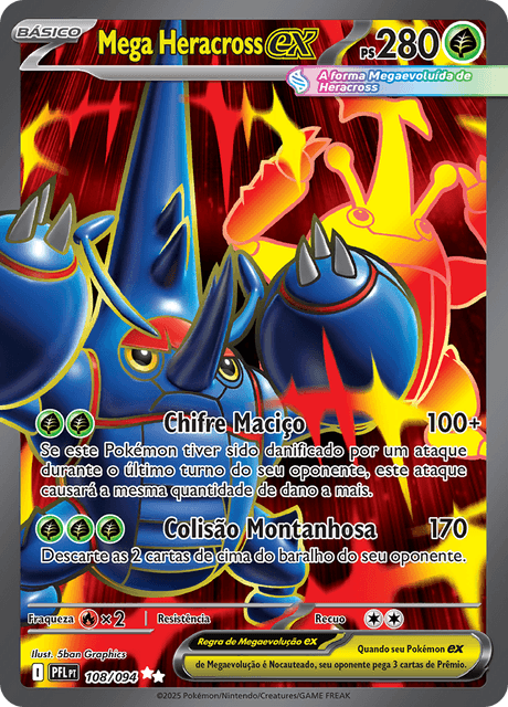 Mega Heracross ex (PFL 108)