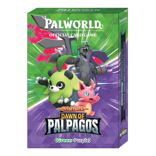 Palworld - Deck Dawn Of Palpagos Green-Purple