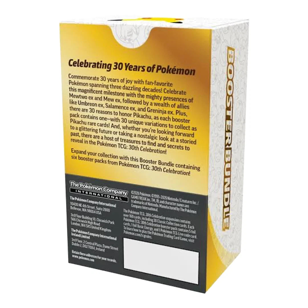 30th Celebration Booster Bundle