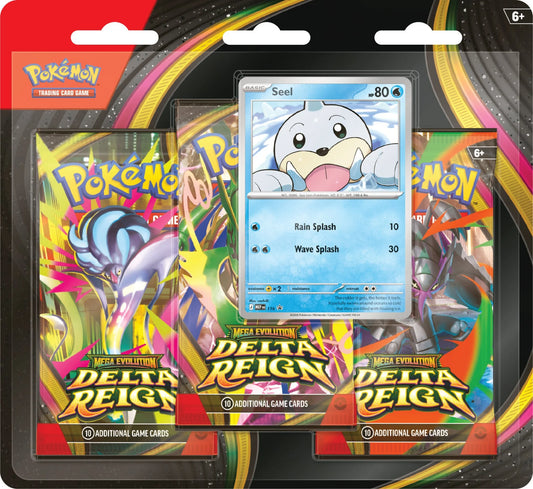 Pokémon TCG - Delta Reign Seel 3-Pack Blister