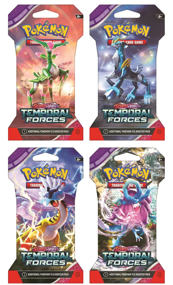 Temporal Forces Sleeved Booster PokéLotas