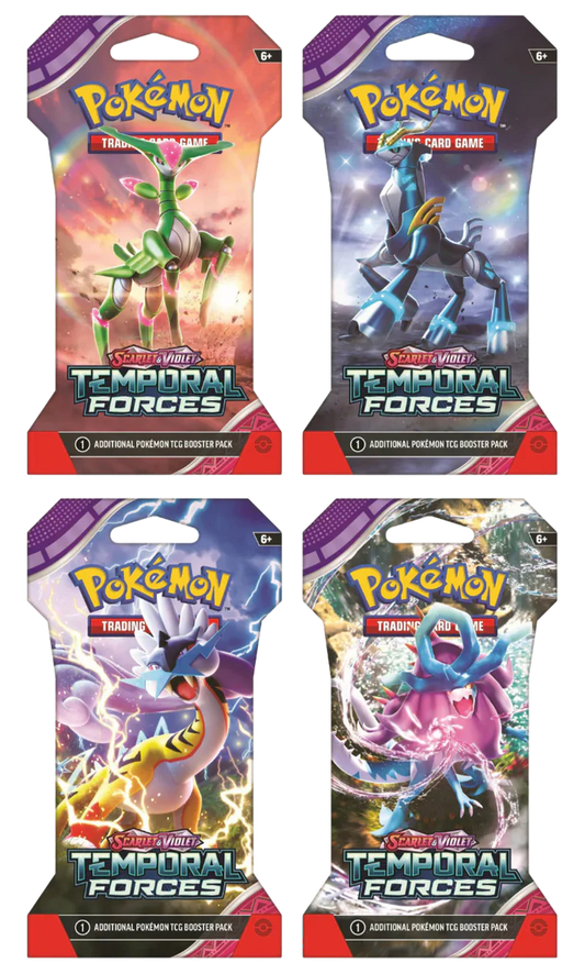 Temporal Forces Sleeved Booster PokéLotas