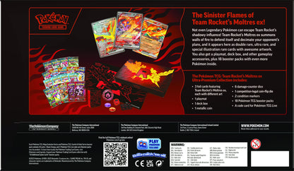 Team Rocket's Moltres ex Ultra-Premium Collection